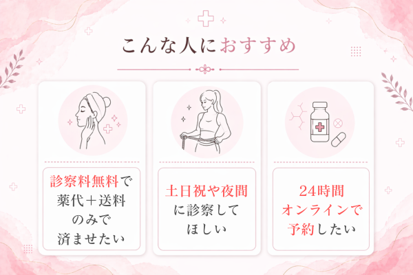DMM「こんな人におすすめ」
